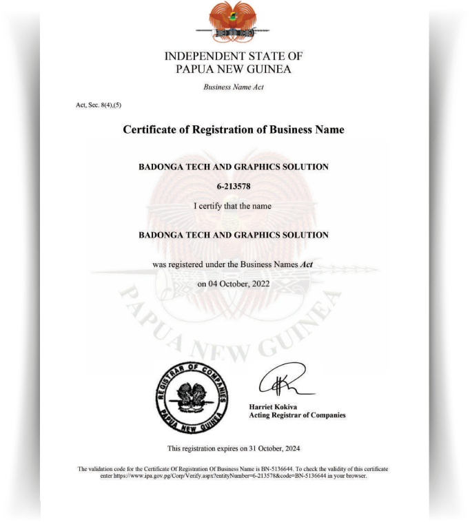 Tech Graphics Certificate